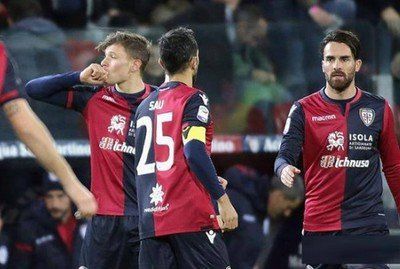 卡利亚里近期状态出色，球队连胜创造佳绩跻身前列的简单介绍