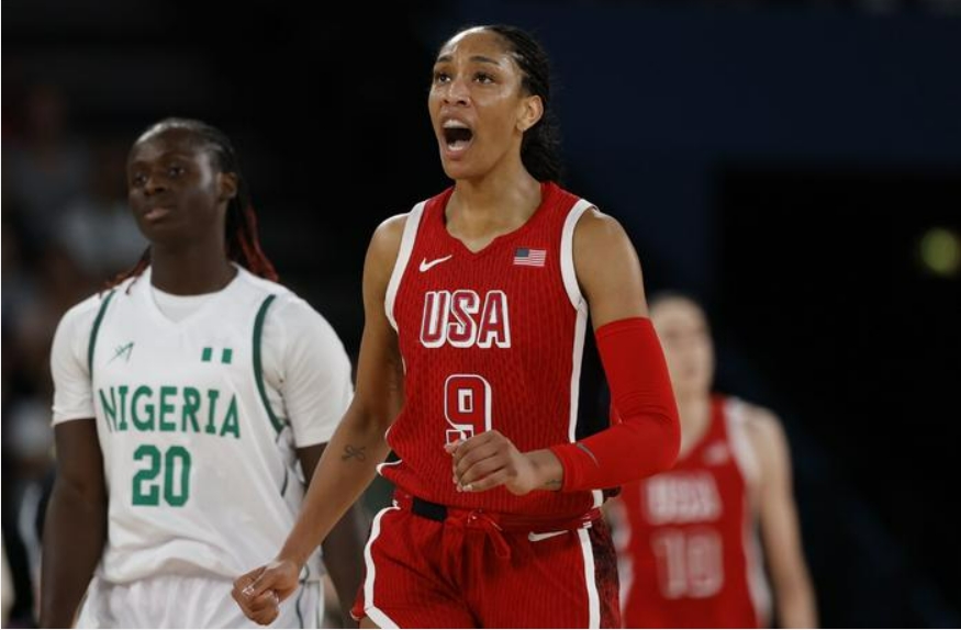 篮球女子半决赛:美国队憾负法国 篮球女子半决赛:美国队憾负法国