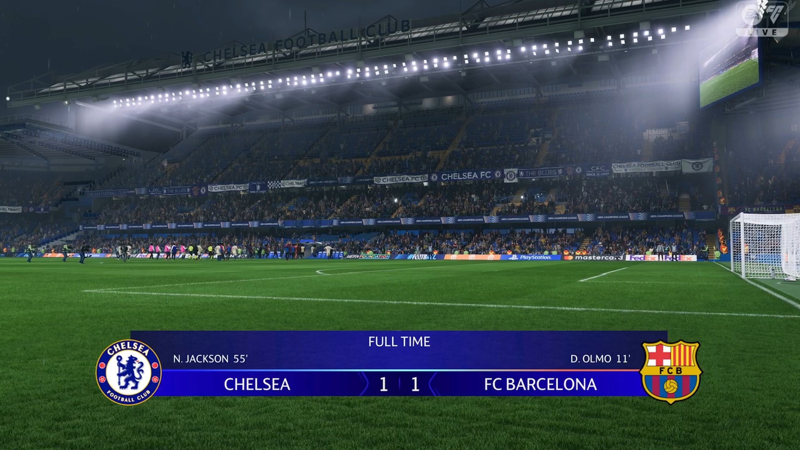 切尔西客场击败巴黎，提前晋级淘汰赛