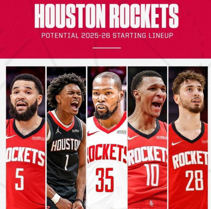 火箭迎来一场悬殊的网球对决 火箭迎来一场悬殊的网球对决