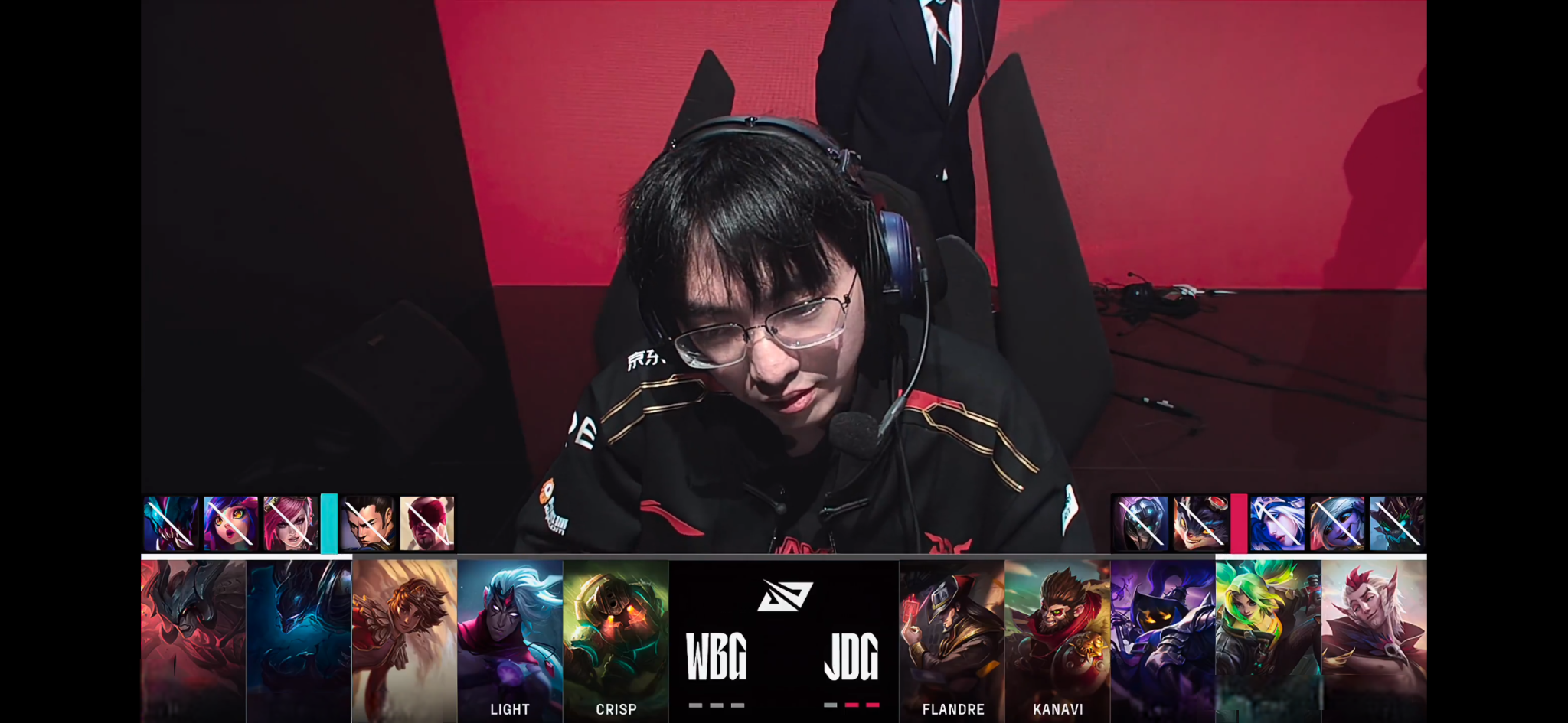 T1翻盘JDG，Crisp团战一打五半决赛3:0（上海）