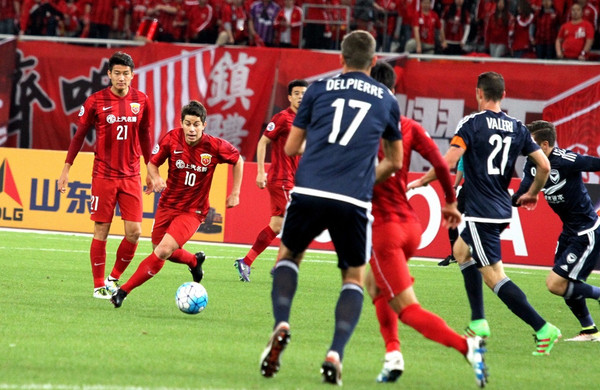 包含上海上港迎来亚冠对手墨尔本胜利的词条